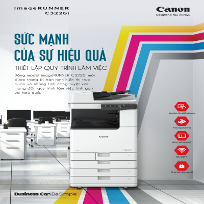 Máy Photocopy màu khổ A3 CANON IR-C3226I