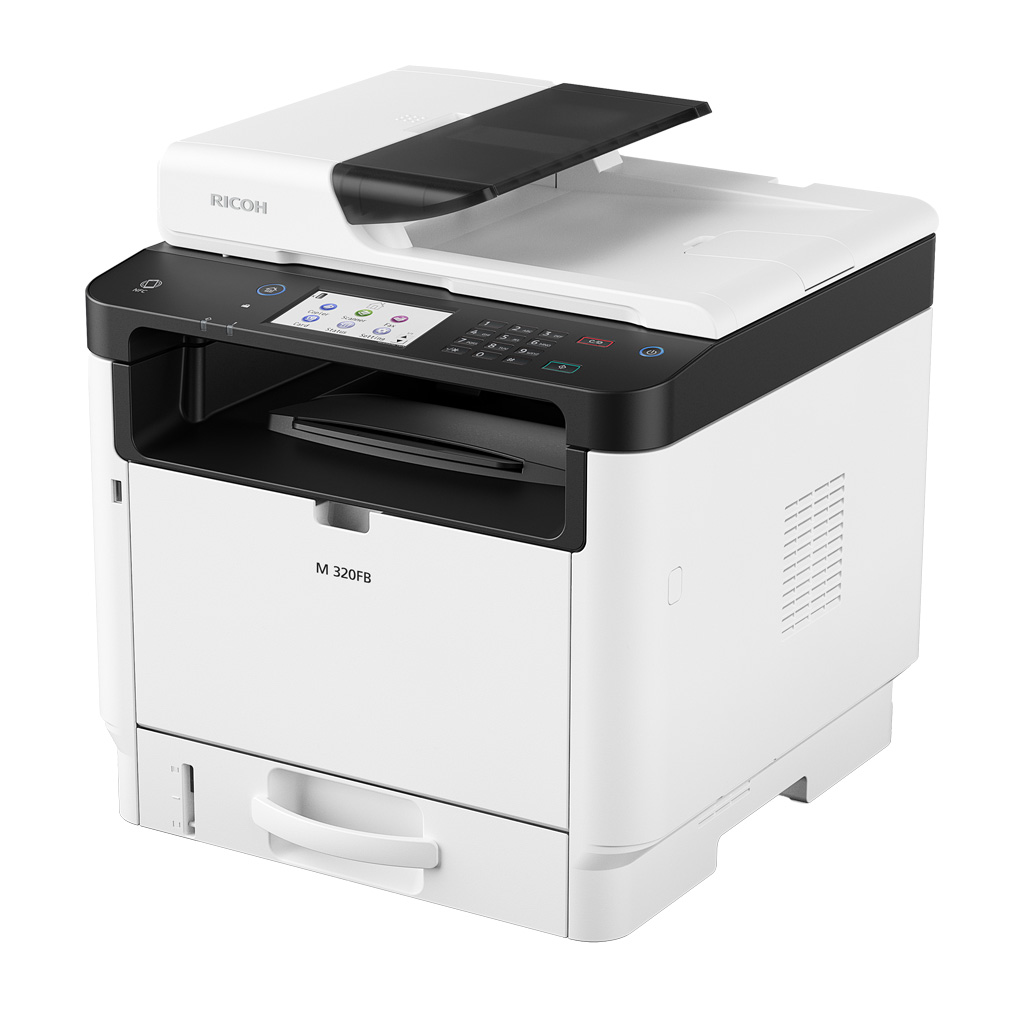 Máy Photocopy Laser đa chức năng Ricoh M 320FB (có khay ARDF-quét 2 mặt) - In/Copy/Scan/Fax