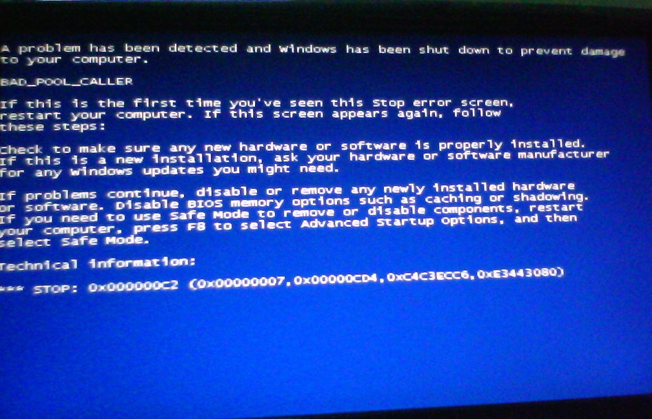 Nguyên nhân lỗi màn hình xanh trên máy tính - khắc phục